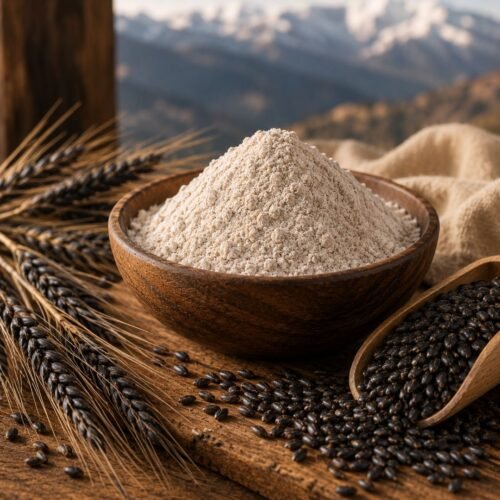 Himalayan Black Wheat Atta | High Fibre | Low GI | 1 kg