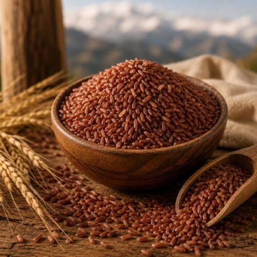 Himalayan Red Rice | Unpolished | High Fibre | 1 kg
